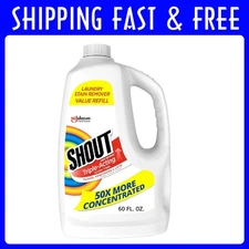 Shout Triple-Acting Stain Remover Liquid Refill 60 fl oz