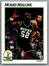 1991-92 NBA Properties Moses Malone [Base] Base Set