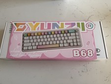 Yunzii B68 Mechanical Keyboard – Full Boxed Set, Great Condition Wireless