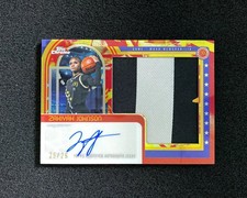 2025 Topps Chrome McDonald's Golden Tie-Dye Zakiyah Johnson Relic Auto /25 QI95