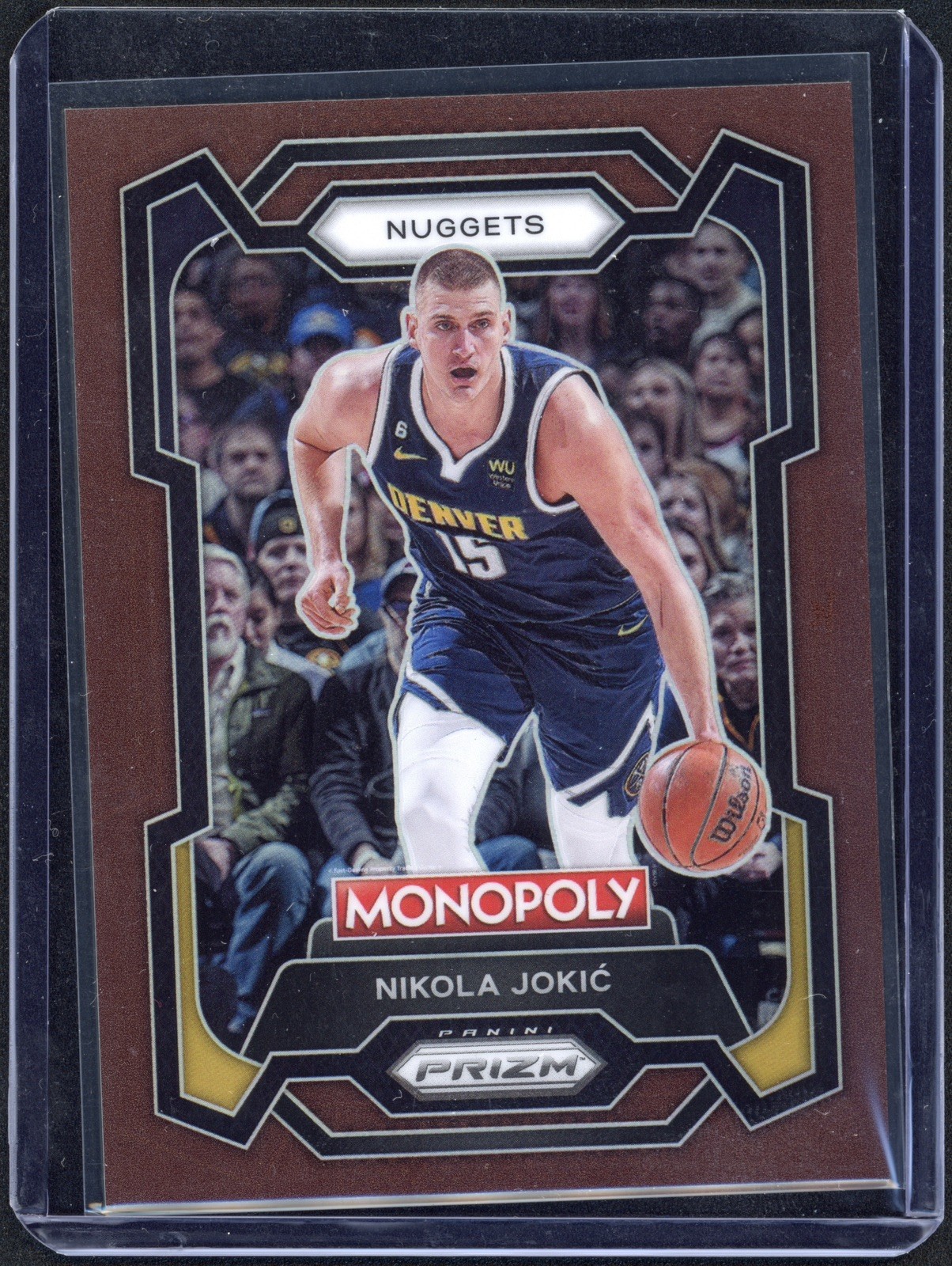 2023-24 Prizm Monopoly Bronze Parallel 158/249 SP Nikola Jokic #1 Denver Nuggets