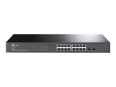 TP-LINK JetStream 16-Port Gigabit Smart Switch with 2 SFP Slots 1 Gbps 1