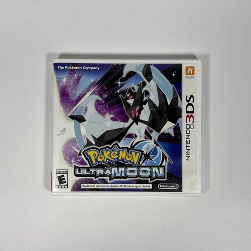 Pokemon Ultra Moon (Nintendo 3DS, 2017) CIB Complete - Tested/Working
