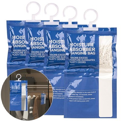 RAINFLOW Dehumidifier Bags Hanging Moisture Absorbers   4 Packs... 