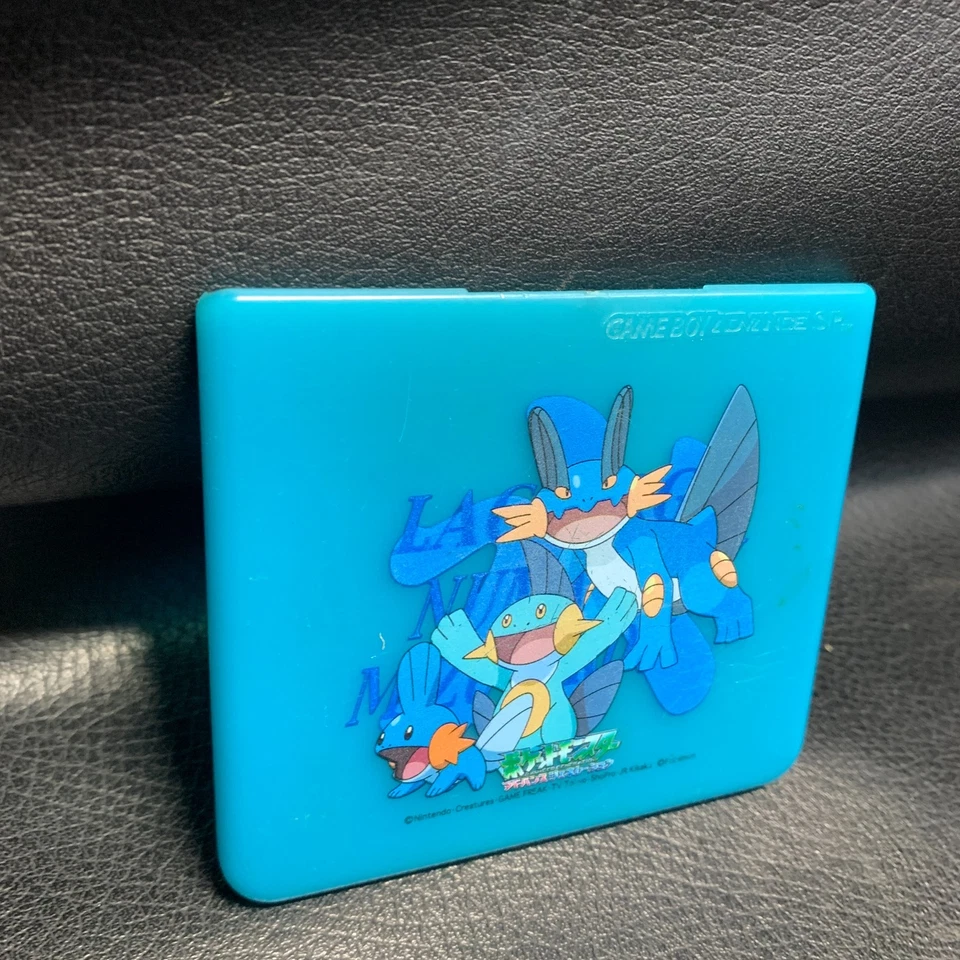 Nintendo Game Boy Advance GBA SP Official Pokemon Mizugorou Hard Cover Japan - Image 2 of 4