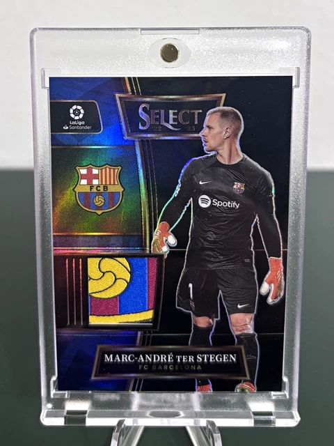 Marc-Andre Ter Stegen 1/1 Black Prizm Patch Select La Liga 2022-2023