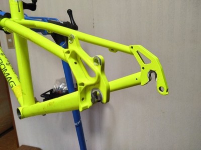 Chromag Stylus Freme Set 26in MTB Hardtail Neon Yellow Size S From