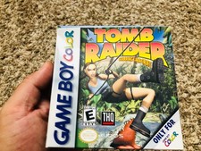 Tomb Raider Starring Lara Croft (Game Boy Color, 2000) Complete in Box CIB