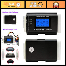 Power Supply Tester for PC ATX/ITX/IDE/HDD/SATA - 1.8'' LCD Screen, Durable Desi
