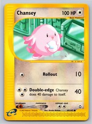 Chansey 69/147 Aquapolis Common