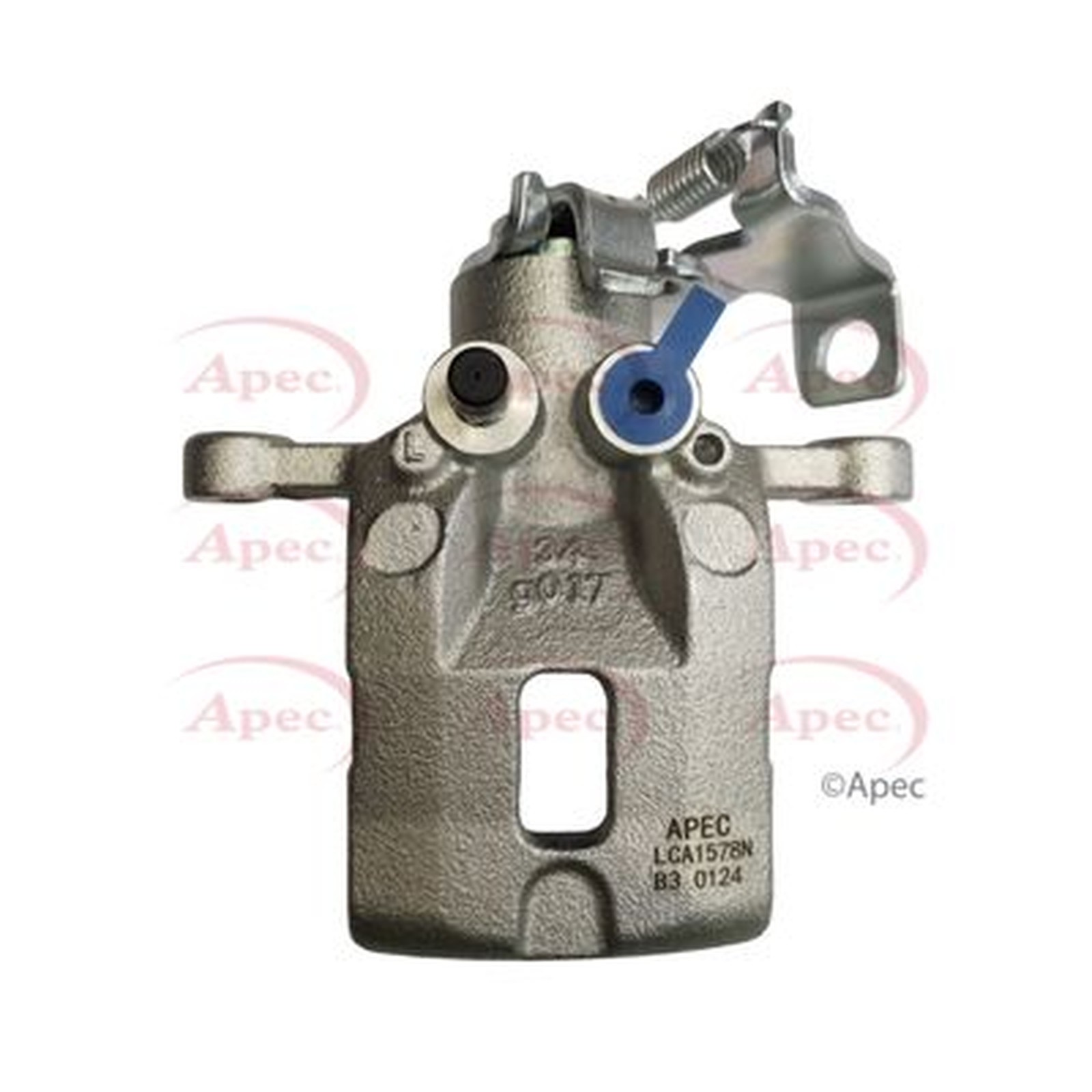 Apec Red Brake Caliper - LCA1578N - Fits Kia - OE Matching Precision and Quality
