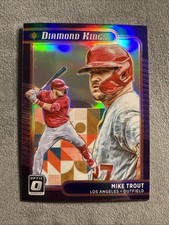 2021 Donruss Diamond Kings #14 Mike Trout Los Angeles Angels (K)