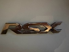 Oem Honda 02-06 Acura Rsx Dc5 Rear Rsx Emblem Badge Chrome 75722-s6m-a01 Genuine Oem Honda 02-06 Acura Rsx Dc5 Rear Rsx Emblem Badge Chrome 75722-s6m-a01 Genuine