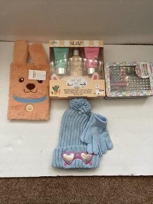 4 Pc - Bundle Llama Personal Care Kit Bead Set Notebook Hat Set See Description