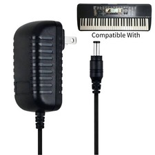AC Adapter Power Supply Charger Cord for Yamaha PSR-195 PSR-32 PSR-31 PSR-6