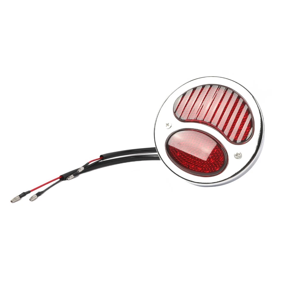 Luces traseras LED personalizadas Hot Rat Street Rod 2 piezas doble lámpara apta para Ford Dodge Buick EE. UU. Foto 3 de 4