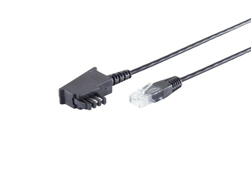 VDSL Routerkabel für DSL Telefonkanbel TAE-F RJ45 ISDN Router Telefon 0,5m - 20m - Bild 2 von 6