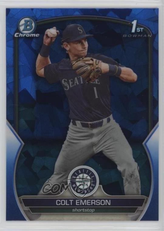 2023 Bowman Chrome Draft Sapphire Edition Colt Emerson #BDC-42 ub8