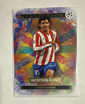 Topps Inception UEFA Club Competitions 2024-25 Sergio Agüero Inception Point #89