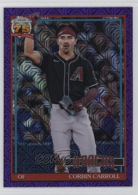 2026 Topps Series 1 Purple Refractor 125/250 Corbin Carroll #91C-3 1u6