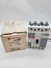 Cutler-Hammer HMCP015E0C Circuit Breaker w Auxiliary Switch 15A 3P 600V