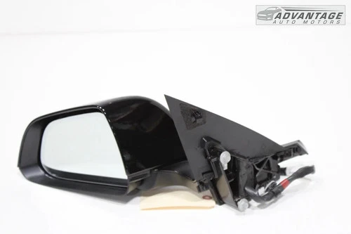 2021-2023 TESLA MODEL 3 LEFT SIDE EXTERIOR DOOR REAR VIEW MIRROR SOLID BLACK OEM