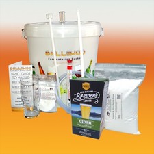 Homebrew Basic Starter Equipment Kit With 40 Pint Cider And 1Kg Brewing Sugar