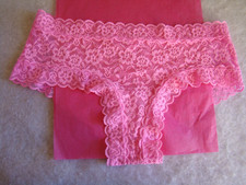 New Victoria s Secret Pink Floral Lace Cheeky Panty