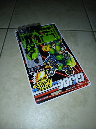 1992 Gi Joe Heat Viper Pre Production Prototype Unique Flawed Missle MOC - Picture 4 of 9