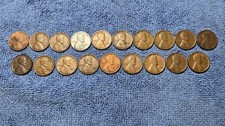 1940 to 1958 Lineage Run of Wheat Backs Lincoln Cents