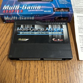 Sega Saturn Multi-Game Universal Adaptor Trend Master TESTED W/ Box