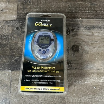 Omron Go Smart Pocket Pedometer HJ-112 w/ 2D SmartSensor Technology
