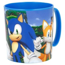 Sonic the Hedgehog Plastic Mug Cup 390ml Cup for Kids