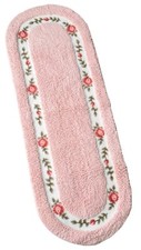Beautiful Rose Flower Area Rugs for Living Room Bedroom Super Soft Bathroom Rugs