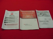 Factory Ruger 1022 Rifles- Instruction Manual And Orignal Paperwork- New 