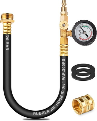 #ad #ad Dual Purpose RV Winterizing Kit with Pressure Rubber Hose With Ball Valve $36.35