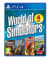 World of Simulators - Forestry, Firefighters, Pro Farmer, P (Sony Playstation 4)