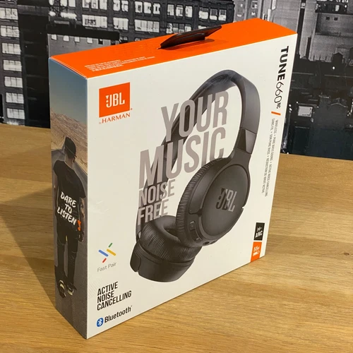 ๐ข JBL Tune 660NC Wireless Active Noise-Cancelling Headphones Black Original - Picture 22 of 23