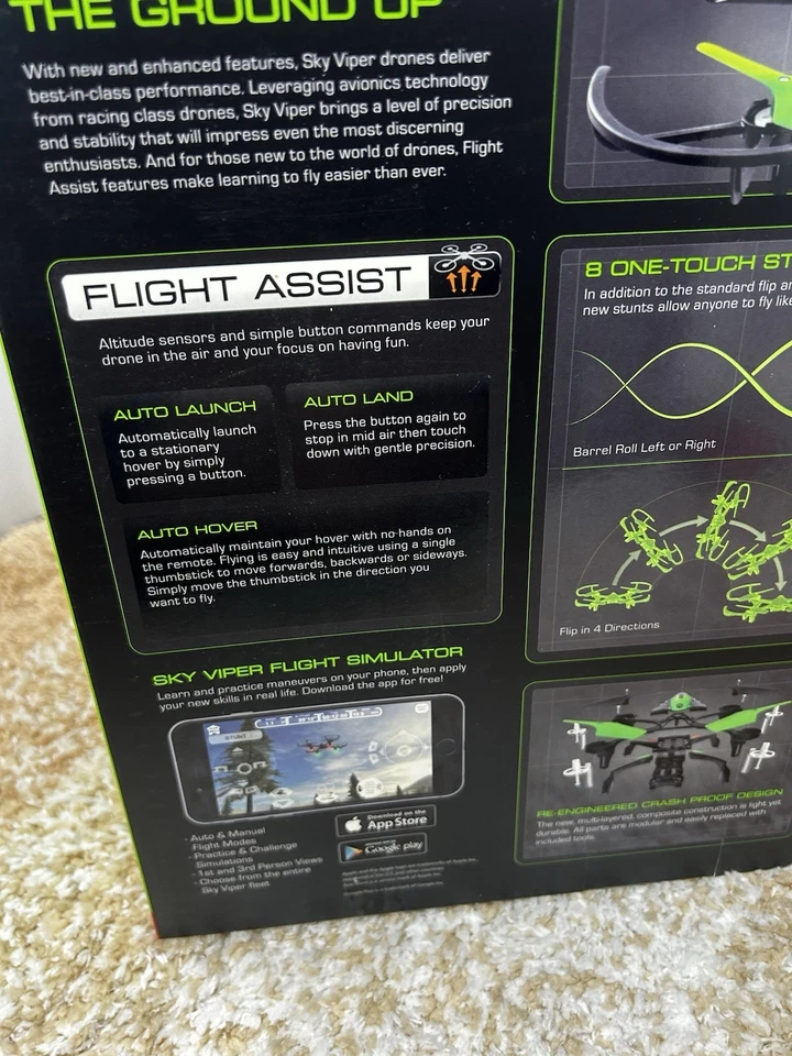 Sky Viper s1700 Stunt Drone Performance Series 2.4GHz  - Image 4 of 4