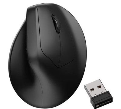 Keychron M5 Multi-Device Bluetooth Wireless Mouse Black 8K