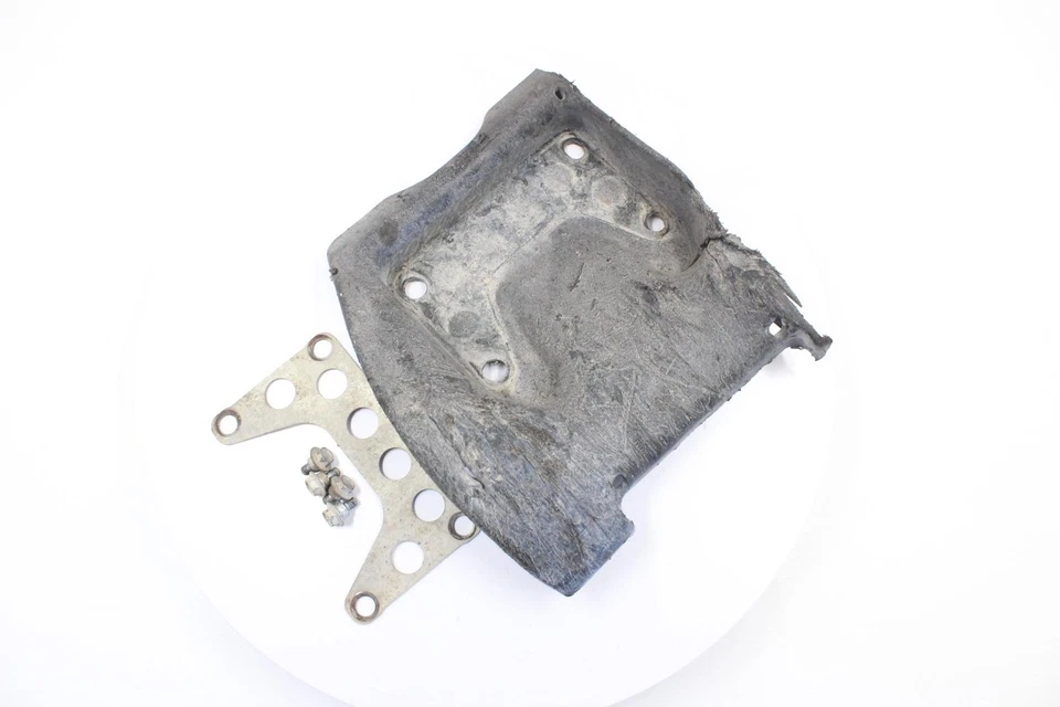 Yamaha Raptor 250 2008 OEM portaequipajes trasero cubierta de cremallera placa protectora Foto 3 de 4