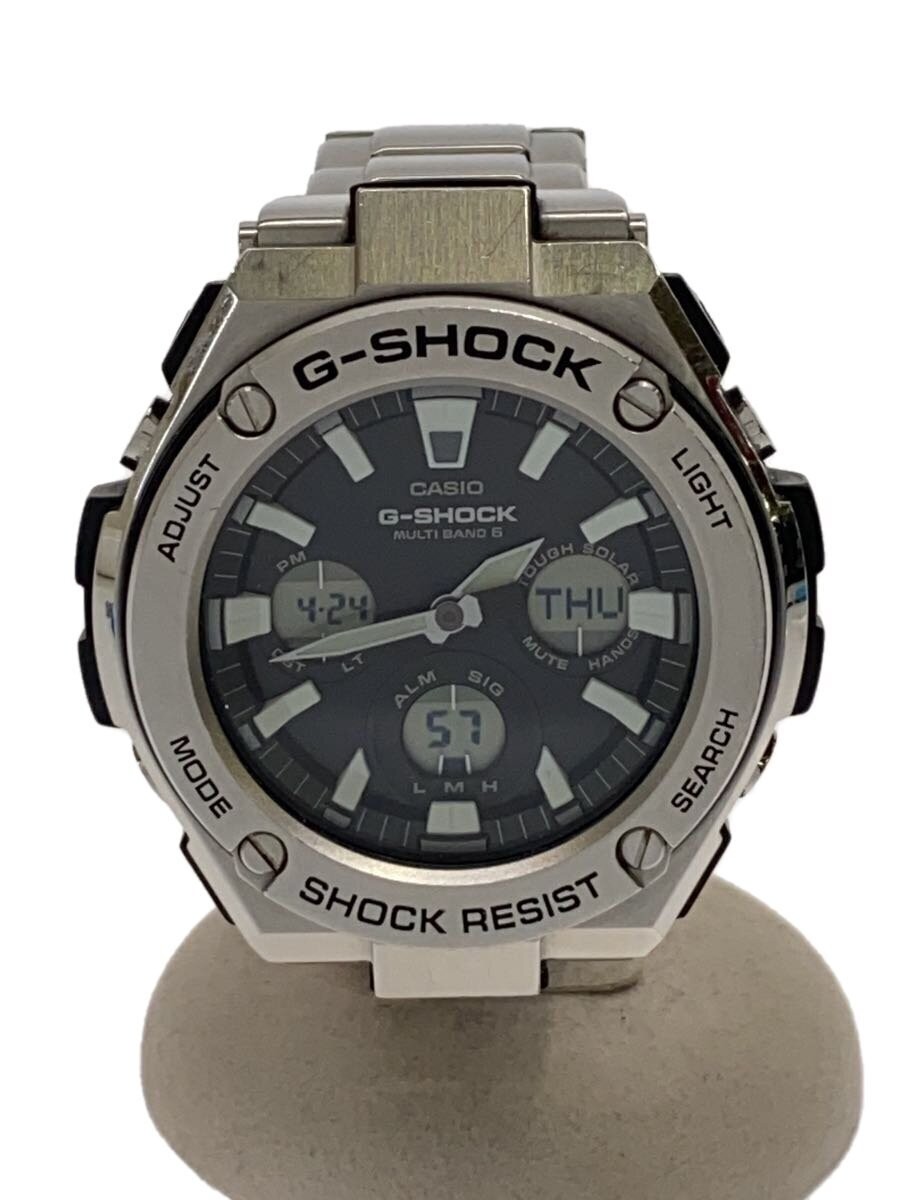 CASIO GST-W130L G-SHOCK Quartz Analog Leather Strap Watch