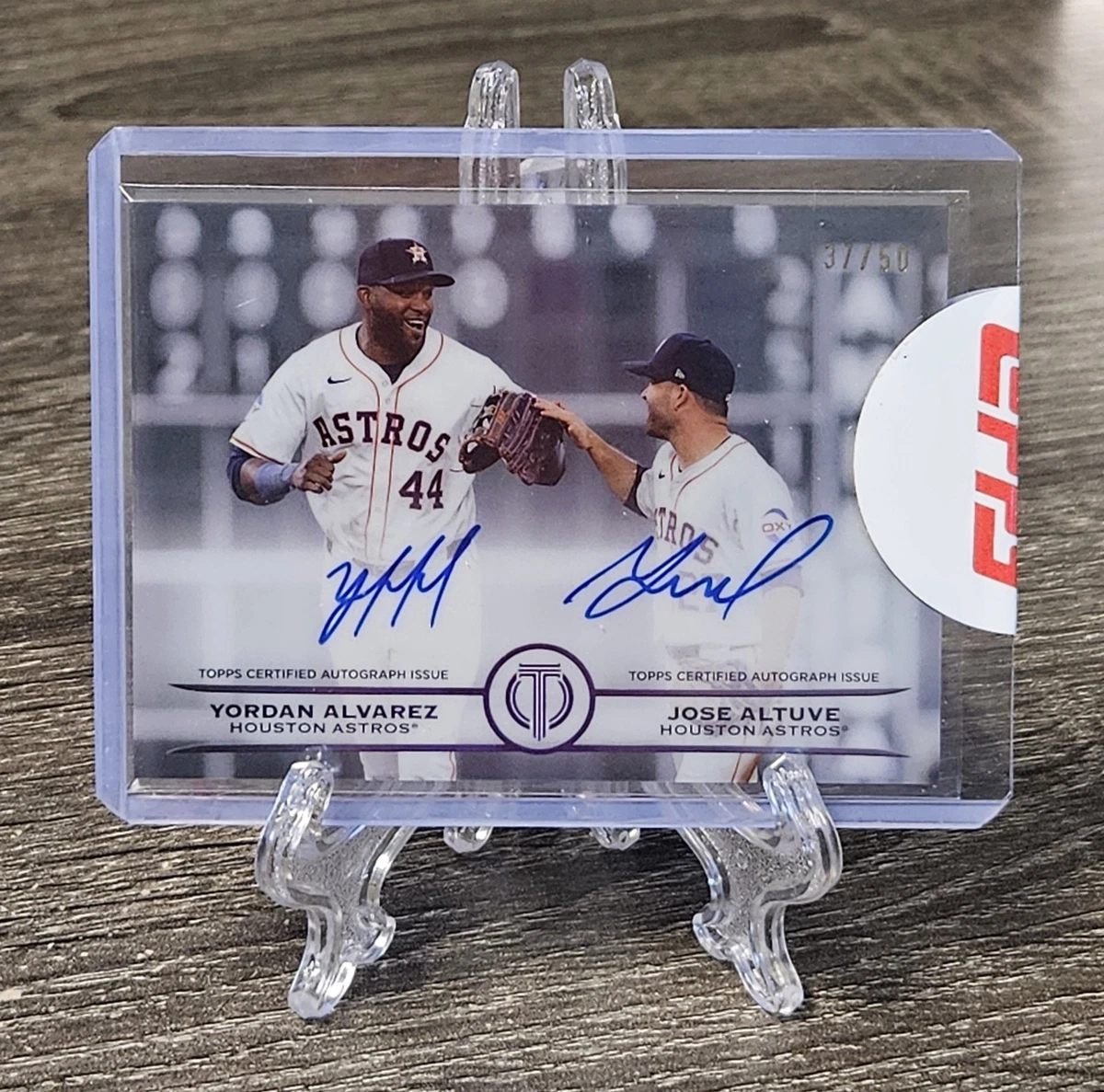 Topps Autographed Jose Altuve Original Baseball Trading Cards for 