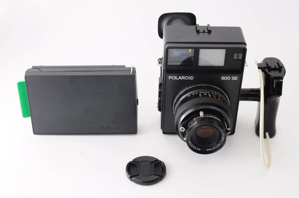 ** MINT LENS ** Polaroid 600SE Instant Film Camera + Mamiya 127mm f/4.7 From JPN - Image 4 of 4