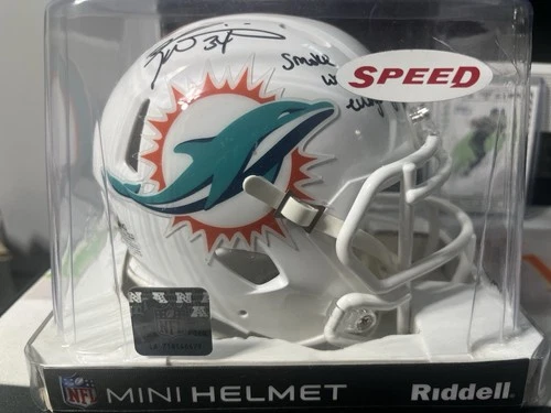 Ricky Williams Autographed Mimi Helmet Smoke Weed Everyday Inscription Beckett
