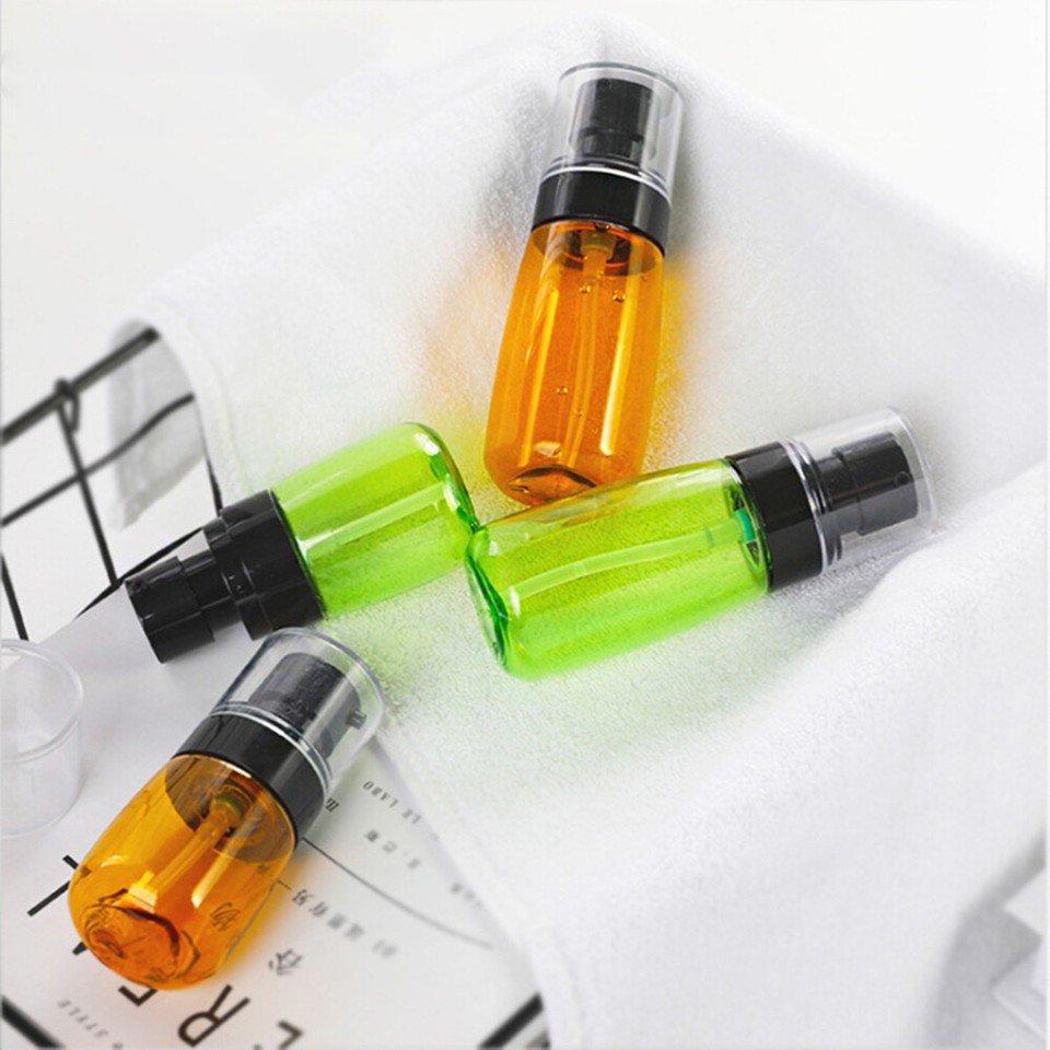 3 Pcs Refillable Spray Bottle Liquid Containers Travel Perfume