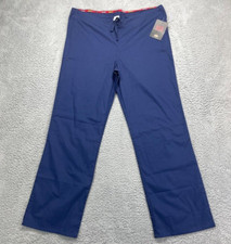 DICKIES EDS Signature Unisex Drawstring Scrub Pants Medium Blue 83006 NWT NEW