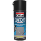 Soudal Sealant Remover, Removes Hardened Silicone MS Polymer Non Drip, 400ml