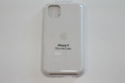 Genuine Apple Silicone Case Iphone 11 Mwvx2zm A White Open Box Ebay