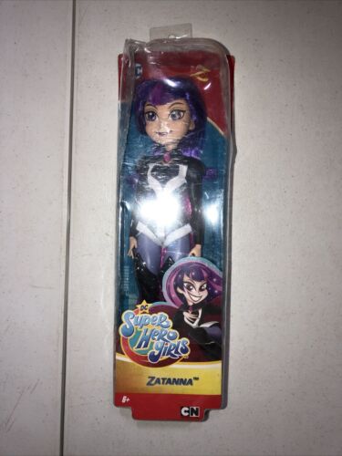 Mattel DC Superhero Girls Zatanna bambola figura 11" Cartoon Network CN HTF / raro - Foto 2 di 7